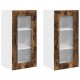 Sonata H Горен кухненски шкаф с рафт 2 pcs Димян дъб 40 x 31 x 80 см