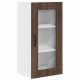 Sonata H Горен кухненски шкаф Кафяв дъб 40 x 31 x 80 см Инженерно дърво