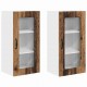 Sonata H Горен кухненски шкаф с рафт 2 pcs Старо дърво 40 x 31 x 80 см