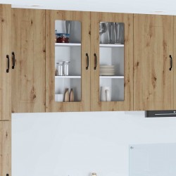 Sonata H Горен кухненски шкаф 2 pcs Дъб 40 x 31 x 80 см Инженерно дърво - Bucătării modulare
