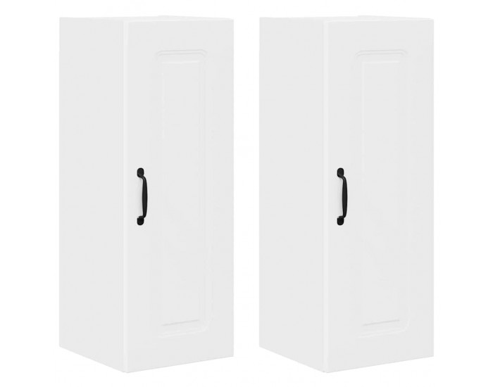 Sonata H Горен кухненски шкаф 2 pcs Бяло 30 x 31 x 80 см Инженерно дърво