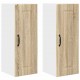 Sonata H Горен кухненски шкаф с рафт 2 pcs Сонома дъб 30 x 31 x 80 см