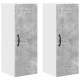 Sonata H Горен кухненски шкаф 2 pcs Циментено сиво 30 x 31 x 80 см