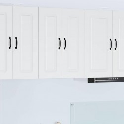 Sonata H Горен кухненски шкаф с рафт 2 pcs Лъскаво бяло 30 x 31 x 80 см - Bucătării modulare