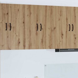 Sonata H Горен кухненски шкаф 2 pcs Дъб 30 x 31 x 80 см Инженерно дърво - Bucătării modulare