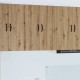 Sonata H Горен кухненски шкаф 2 pcs Дъб 30 x 31 x 80 см Инженерно дърво