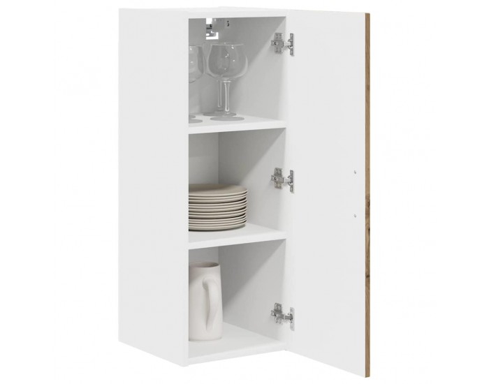 Sonata H Горен кухненски шкаф 2 pcs Дъб 30 x 31 x 80 см Инженерно дърво
