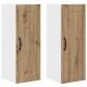 Sonata H Горен кухненски шкаф 2 pcs Дъб 30 x 31 x 80 см Инженерно дърво