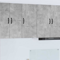 Sonata H Горен кухненски шкаф с рафт Циментено сиво 40 x 31 x 80 см - Bucătării modulare