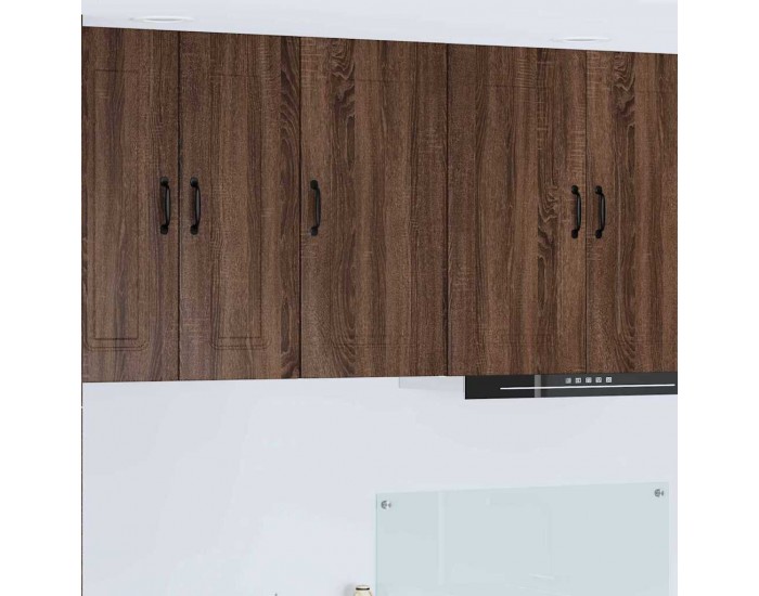 Sonata H Горен кухненски шкаф Кафяв дъб 40 x 31 x 80 см Инженерно дърво