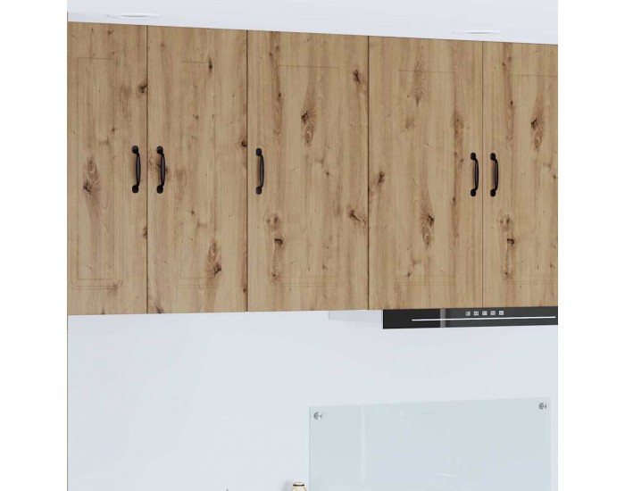 Sonata H Горен кухненски шкаф с рафт Дъб 40 x 31 x 80 см Инженерно дърво