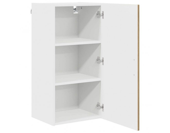 Sonata H Горен кухненски шкаф с рафт Дъб 40 x 31 x 80 см Инженерно дърво