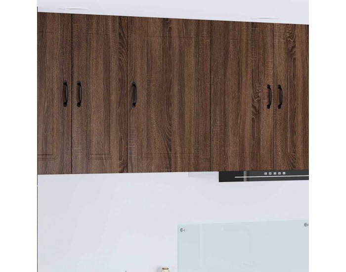 Sonata H Горен кухненски шкаф Кафяв дъб 50 x 31 x 80 см Инженерно дърво
