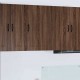 Sonata H Горен кухненски шкаф Кафяв дъб 50 x 31 x 80 см Инженерно дърво