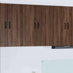 Sonata H Горен кухненски шкаф Кафяв дъб 60 x 31 x 80 см Инженерно дърво - Bucătării modulare