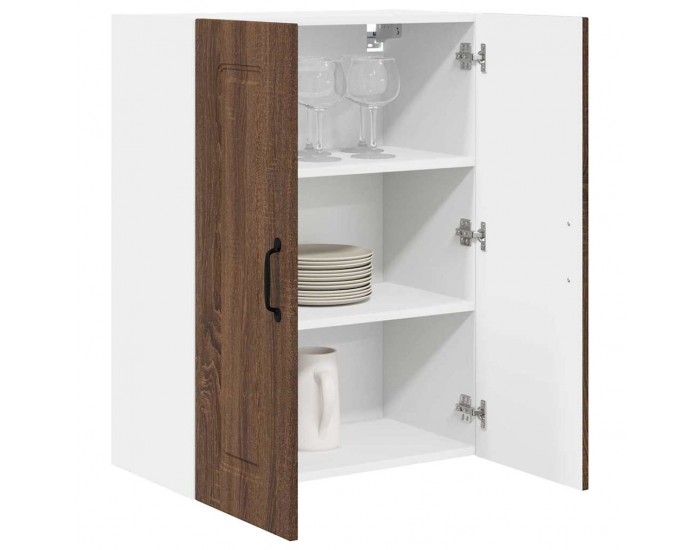 Sonata H Горен кухненски шкаф Кафяв дъб 60 x 31 x 80 см Инженерно дърво
