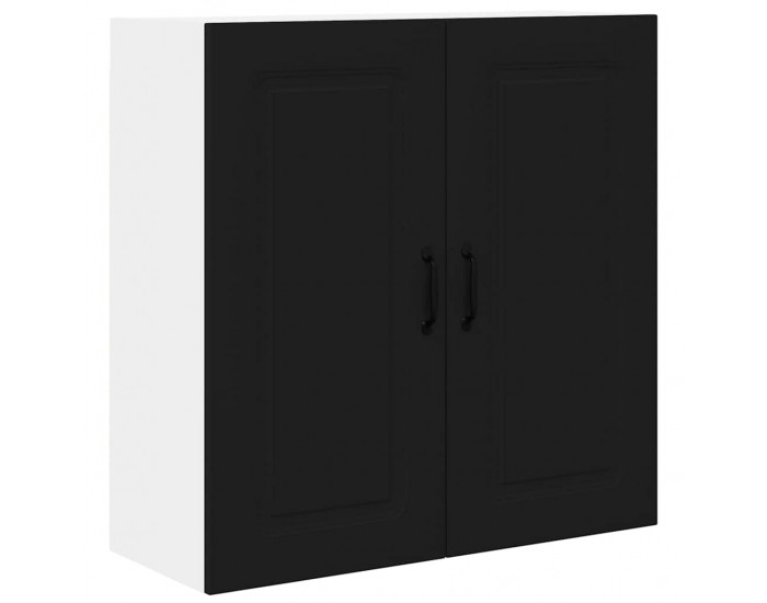Sonata H Горен кухненски шкаф Черно 80 x 31 x 80 см Инженерно дърво