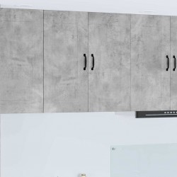 Sonata H Горен кухненски шкаф с рафт Циментено сиво 80 x 31 x 80 см - Bucătării modulare