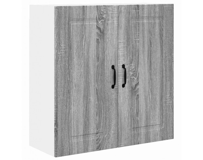Sonata H Горен кухненски шкаф Сив Сонома 80 x 31 x 80 см Инженерно дърво