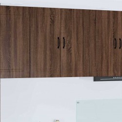Sonata H Горен кухненски шкаф Кафяв дъб 80 x 31 x 80 см Инженерно дърво - Bucătării modulare