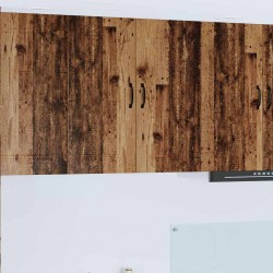 Sonata H Горен кухненски шкаф с рафт с врата Старо дърво 80 x 31 x 80 см - Bucătării modulare