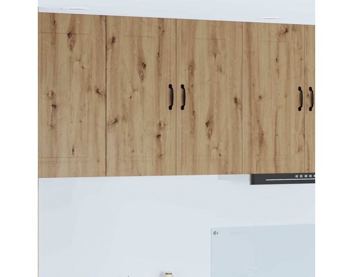 Sonata H Горен кухненски шкаф с рафт Дъб 80 x 31 x 80 см Инженерно дърво