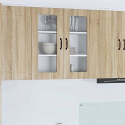 Sonata H Горен кухненски шкаф Сонома дъб 80 x 31 x 80 см Инженерно дърво - Bucătării modulare