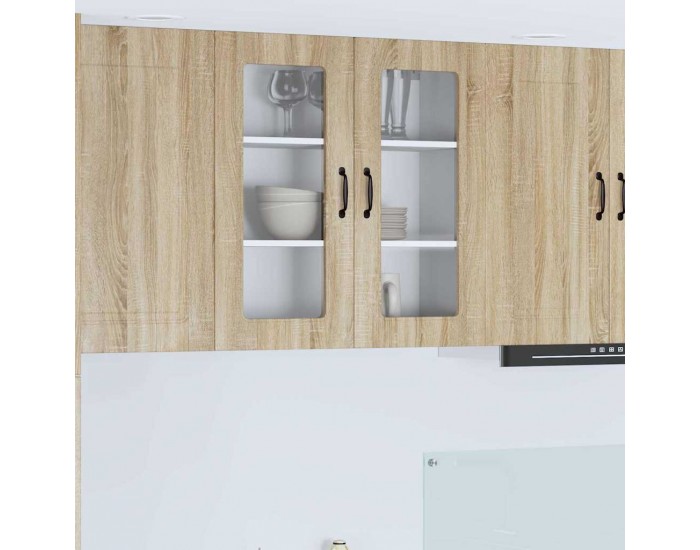 Sonata H Горен кухненски шкаф Сонома дъб 80 x 31 x 80 см Инженерно дърво