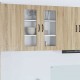 Sonata H Горен кухненски шкаф Сонома дъб 80 x 31 x 80 см Инженерно дърво