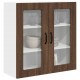 Sonata H Горен кухненски шкаф Кафяв дъб 80 x 31 x 80 см Инженерно дърво