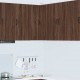 Sonata H Горен кухненски шкаф Кафяв дъб 57 x 57 x 80 см Инженерно дърво