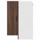 Sonata H Горен кухненски шкаф Кафяв дъб 57 x 57 x 80 см Инженерно дърво