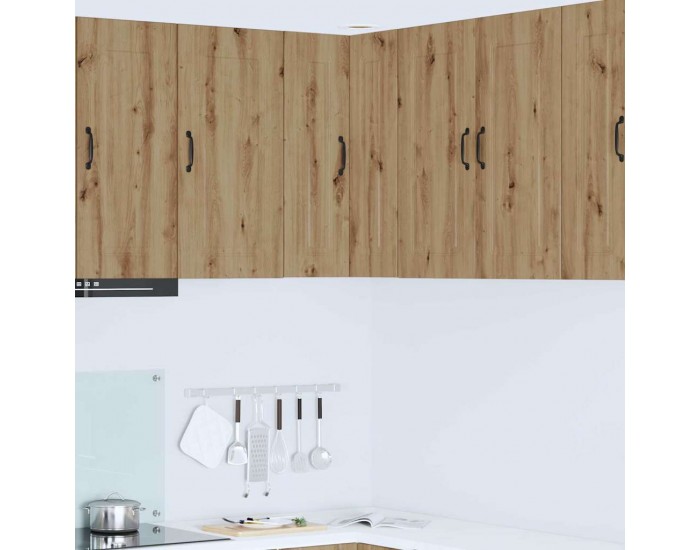 Sonata H Горен кухненски шкаф с рафт Дъб 57 x 57 x 80 см Инженерно дърво