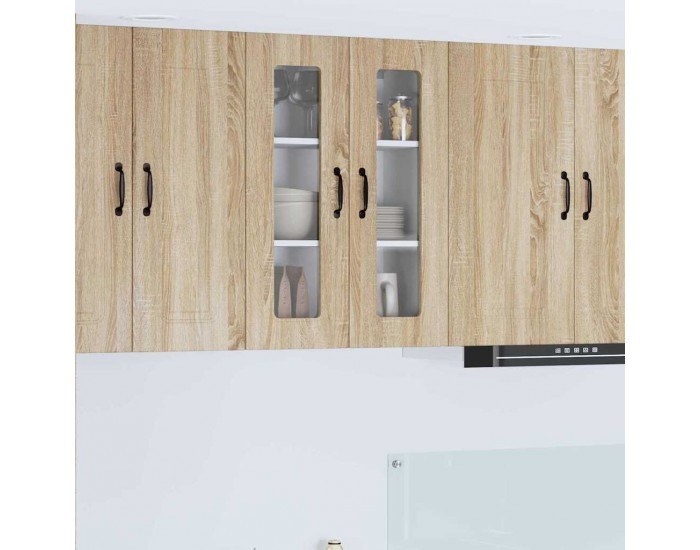 Sonata H Горен кухненски шкаф Сонома дъб 60 x 31 x 80 см Инженерно дърво