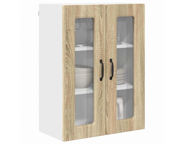 Sonata H Горен кухненски шкаф Сонома дъб 60 x 31 x 80 см Инженерно дърво