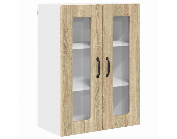 Sonata H Горен кухненски шкаф Сонома дъб 60 x 31 x 80 см Инженерно дърво