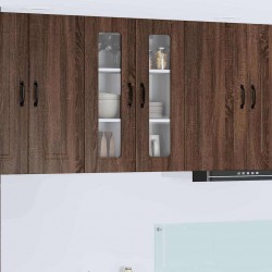 Sonata H Горен кухненски шкаф Кафяв дъб 60 x 31 x 80 см Инженерно дърво - Bucătării modulare