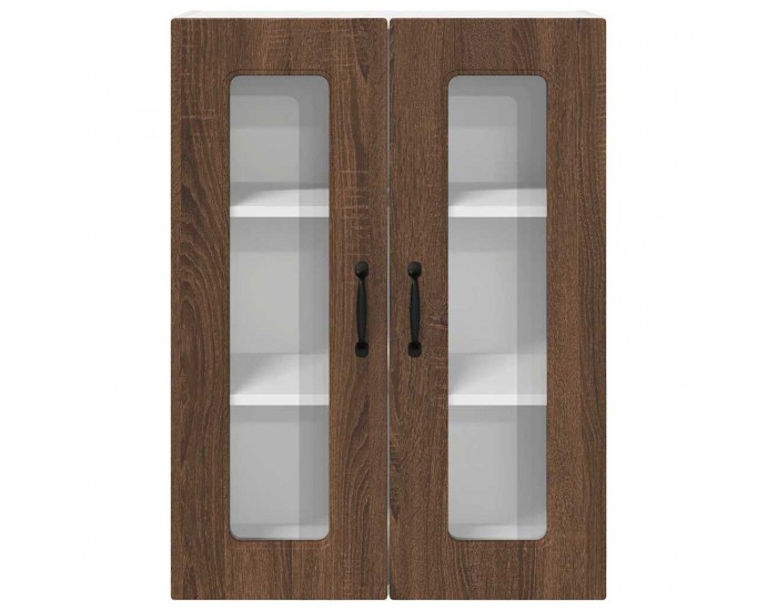 Sonata H Горен кухненски шкаф Кафяв дъб 60 x 31 x 80 см Инженерно дърво