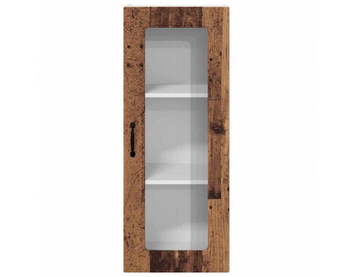 Sonata H Горен кухненски шкаф с рафт Старо дърво 40 x 31 x 100 см