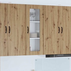 Sonata H Горен кухненски шкаф Дъб 40 x 31 x 100 см Инженерно дърво - Bucătării modulare