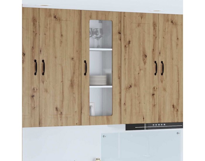 Sonata H Горен кухненски шкаф Дъб 40 x 31 x 100 см Инженерно дърво