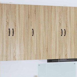 Sonata H Горен кухненски шкаф с рафт с врата Сонома дъб 30 x 31 x 100 см - Bucătării modulare