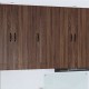 Sonata H Горен кухненски шкаф Кафяв дъб 30 x 31 x 100 см Инженерно дърво