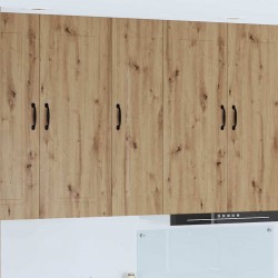 Sonata H Горен кухненски шкаф Дъб 30 x 31 x 100 см Инженерно дърво - Bucătării modulare