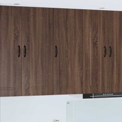 Sonata H Горен кухненски шкаф Кафяв дъб 40 x 31 x 100 см Инженерно дърво - Bucătării modulare