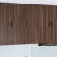 Sonata H Горен кухненски шкаф Кафяв дъб 40 x 31 x 100 см Инженерно дърво