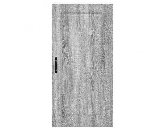 Sonata H Горен кухненски шкаф с рафт с врата Сив Сонома 50 x 31 x 100 см