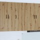 Sonata H Горен кухненски шкаф Дъб 50 x 31 x 100 см Инженерно дърво