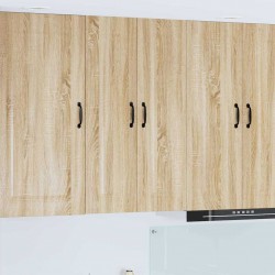 Sonata H Горен кухненски шкаф с рафт с врата Сонома дъб 60 x 31 x 100 см - Bucătării modulare