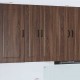 Sonata H Горен кухненски шкаф Кафяв дъб 60 x 31 x 100 см Инженерно дърво